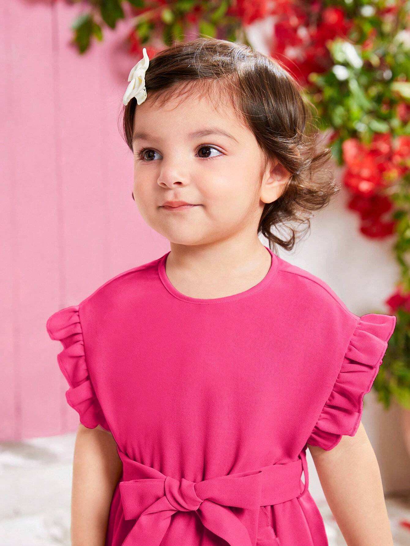 Girls’ Summer Dress – Patchwork & Ruffle Hem (Matching with Mom)