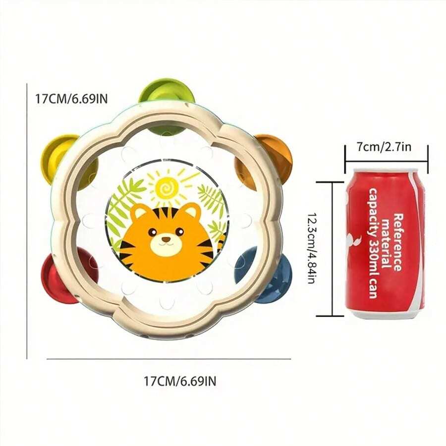 Mini Tambourine with Bells – Kids’ Music Toy for Learning & Fun