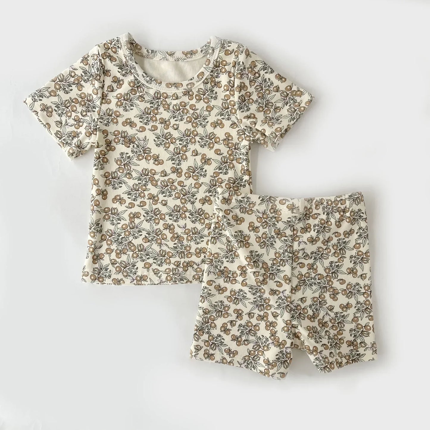 Toddler Kids’ Cotton – Long and Short Sleeve Top & Bottoms