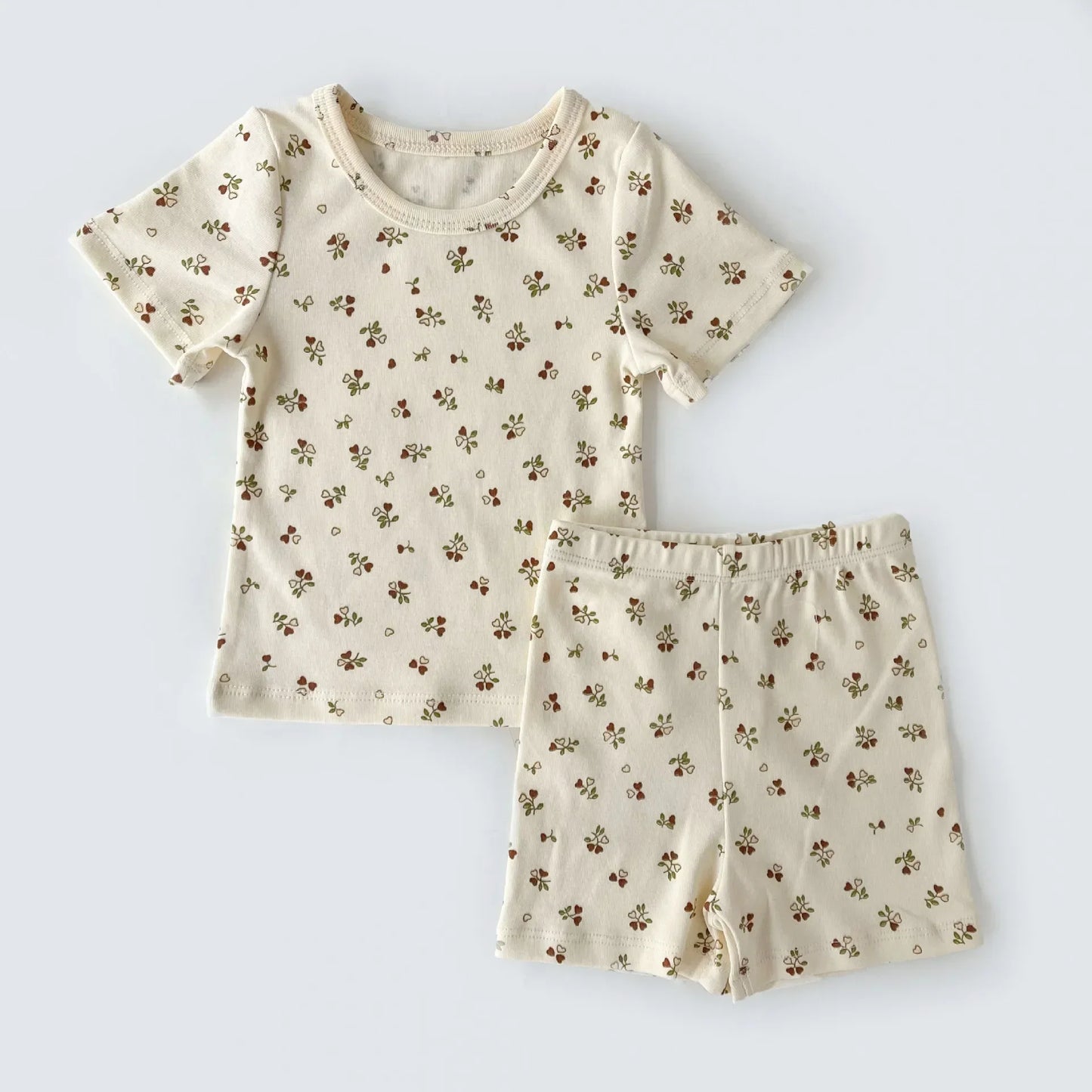 Toddler Kids’ Cotton – Long and Short Sleeve Top & Bottoms