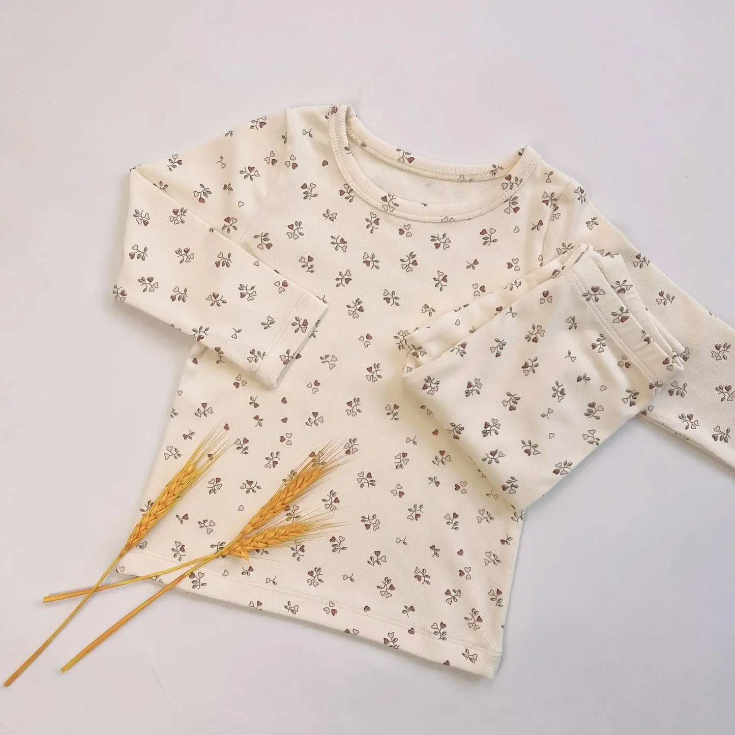 Toddler Kids’ Cotton – Long and Short Sleeve Top & Bottoms