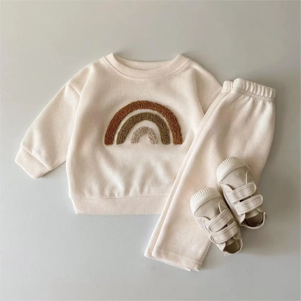 SnuggleSprout Set – Comfy Baby Top & Pants for Boys & Girls