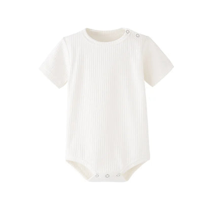 Soft Cotton Baby Bodysuit – Short Sleeve Romper