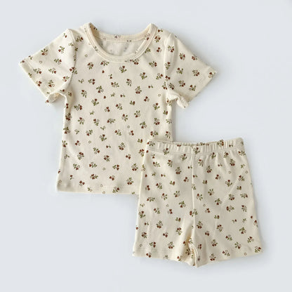 Toddler Kids’ Cotton  – Long and Short Sleeve Top & Bottoms