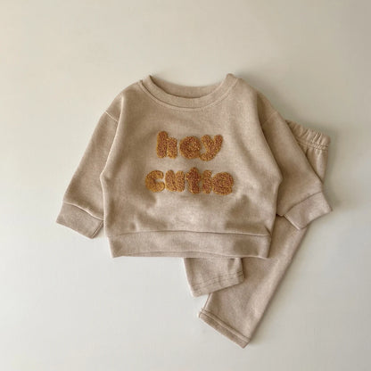 SnuggleSprout Set – Comfy Baby Top & Pants for Boys & Girls