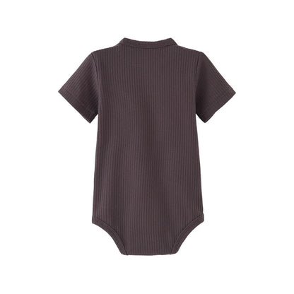 Soft Cotton Baby Bodysuit – Short Sleeve Romper