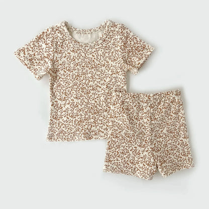Toddler Kids’ Cotton  – Long and Short Sleeve Top & Bottoms