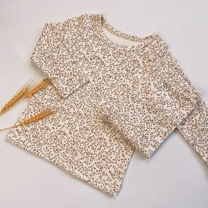 Toddler Kids’ Cotton  – Long and Short Sleeve Top & Bottoms